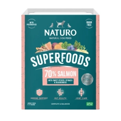 Naturo Grain Free Superfoods Łosoś 395g